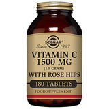 Solgar – Vitamin C with Rose Hips, 1500 mg, 180 Tablets